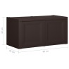 vidaXL Baule per Cuscini Marrone 86x40x42 cm 85 L