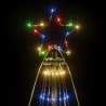 vidaXL Albero di Natale con Puntale Colorato 1134 LED 800 cm