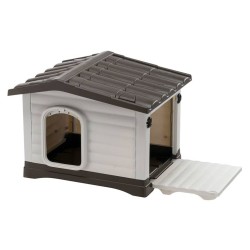 Ferplast Cuccia per Cani Dogvilla 60 58x48x44 cm Grigia