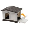 Ferplast Cuccia per Cani Dogvilla 60 58x48x44 cm Grigia