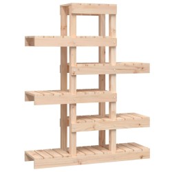 vidaXL Supporto per Piante 85x25x109,5 cm in Legno Massello di Pino