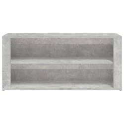 vidaXL Scarpiera Grigio Cemento 100x35x45 cm in Legno ingegnerizzato