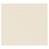 vidaXL Coperta Ponderata Crema Chiaro 200x230 cm 13 kg Tessuto