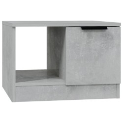 vidaXL Tavolino da Salotto Grigio Cemento 50x50x36cm Legno ingegnerizzato