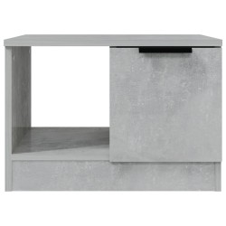 vidaXL Tavolino da Salotto Grigio Cemento 50x50x36cm Legno ingegnerizzato