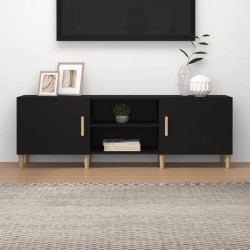 vidaXL Mobile Porta TV Nero 150x30x50 cm in Legno ingegnerizzato