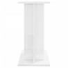 Supporto Acquario 60x30x60cm in Legno ingegnerizzato Bianco Lucido