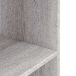 Supporto Acquario 80x35x60cm in Legno ingegnerizzato Grigio Sonoma