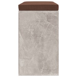 vidaXL Scarpiera Grigio Cemento 103x30x48 cm in Legno ingegnerizzato