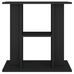 Supporto per Acquario 60x30x60 cm in Legno ingegnerizzato Nero