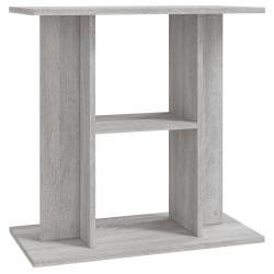 Supporto Acquario 60x30x60cm in Legno ingegnerizzato Grigio Sonoma