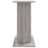 Supporto Acquario 60x30x60cm in Legno ingegnerizzato Grigio Sonoma