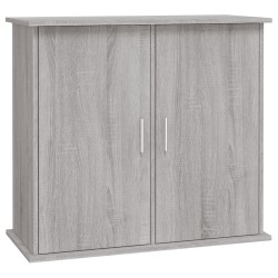 Supporto Acquario 81x36x73cm in Legno ingegnerizzato Grigio Sonoma