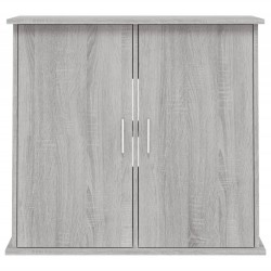 Supporto Acquario 81x36x73cm in Legno ingegnerizzato Grigio Sonoma