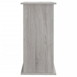 Supporto Acquario 81x36x73cm in Legno ingegnerizzato Grigio Sonoma