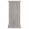 Supporto Acquario 81x36x73cm in Legno ingegnerizzato Grigio Sonoma