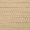 Cestini Portaoggetti 2pz Beige e Bianco Ø24x18 cm in Cotone