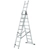 Hailo Scala Multifunzione a 3 Sezioni ProfiStep 263 cm 7309-007