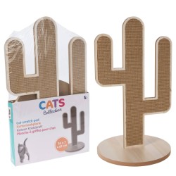 Pets Collection Tiragraffi per Gatti Cactus Naturale 35x34,5x62 cm