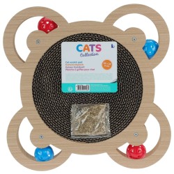 Pets Collection Tappeto Tiragraffi per Gatti Naturale 35x35x5 cm