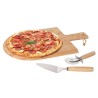 Excellent Houseware Set Taglieri Pizza 3 pz 43x30 cm in Bambù