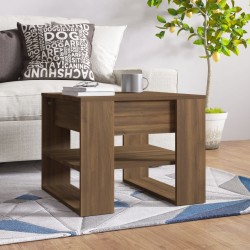 vidaXL Tavolino da Salotto Marrone 55,5x55x45 cm Legno ingegnerizzato