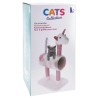 Pets Collection Tiragraffi per Gatti Unicorno Rosa 40x30x85 cm