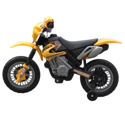 Moto per Bambini Gialla e Nera