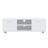 vidaXL Mobile Porta TV Bianco 120x40,5x35 cm in Legno ingegnerizzato