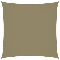 Parasole a Vela in Tela Oxford Quadrato 3x3 m Beige