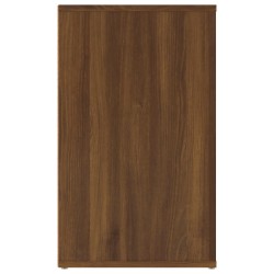 vidaXL Comodino Rovere Marrone 50x36x60 cm Legno ingegnerizzato