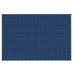 vidaXL Coperta Ponderata Blu 122x183 cm 5 kg Tessuto