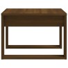 Tavolino da Salotto Rovere Marrone 50x50x35cm Legno ingegnerizzato