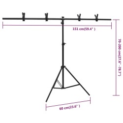 Kit per Studio Fotografico con Set di Luci e Fondale