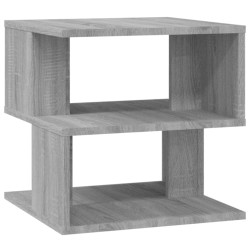 Tavolino Grigio Sonoma 40x40x40 cm in Legno ingegnerizzato