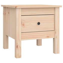 vidaXL Tavolini 2 pz 40x40x39 cm Legno Massello di Pino