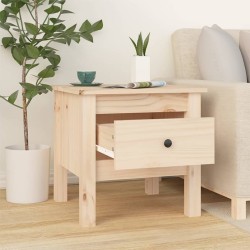 vidaXL Tavolini 2 pz 40x40x39 cm Legno Massello di Pino