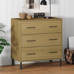 vidaXL Credenza 3 Cassetti...