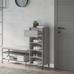 vidaXL Scarpiera Grigio Sonoma 40x36x105 cm in Legno ingegnerizzato