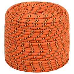 Corda Nautica Arancione 8 mm 25 m in Polipropilene