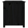 vidaXL Tavolino da Salotto Nero 71x49x55 cm in Legno Massello di Pino