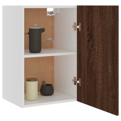 vidaXL Mobile Pensile Rovere Marrone 39,5x31x60cm in Legno ingegnerizzato