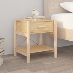 Tavolini da Letto 2pz 42x38x45 cm in Legno ingegnerizzato