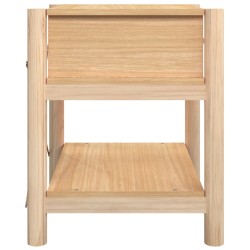 Tavolini da Letto 2pz 42x38x45 cm in Legno ingegnerizzato