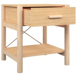 Tavolini da Letto 2pz 42x38x45 cm in Legno ingegnerizzato