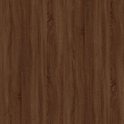 vidaXL Tavolino Salotto Rovere Marrone 80x50x35 cm Legno ingegnerizzato