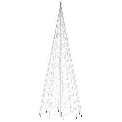 vidaXL Albero di Natale con Puntale Colorato 3000 LED 800 cm