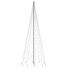 vidaXL Albero di Natale con Puntale Bianco Freddo 3000 LED 800 cm