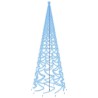 vidaXL Albero di Natale con Puntale Blu 3000 LED 800 cm