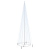 vidaXL Albero di Natale a Cono Bianco Freddo 1134 LED 230x800 cm